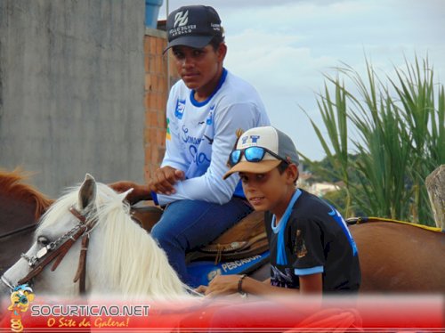 Cavalgada realizada em Nossa Senhora das Dores