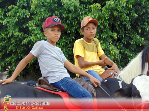 Cavalgada realizada em Nossa Senhora das Dores