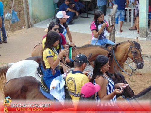 Cavalgada realizada em Nossa Senhora das Dores