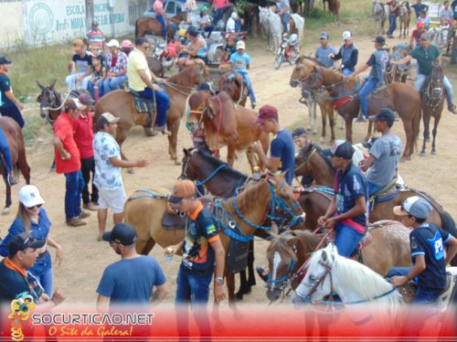 Cavalgada realizada em Nossa Senhora das Dores