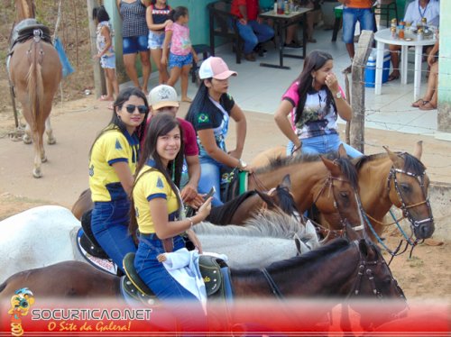 Cavalgada realizada em Nossa Senhora das Dores