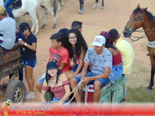 Cavalgada realizada em Nossa Senhora das Dores