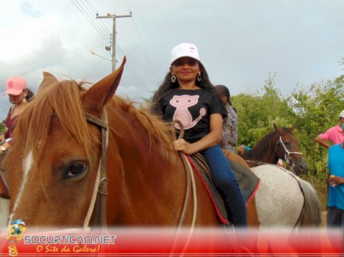 Cavalgada realizada em Nossa Senhora das Dores