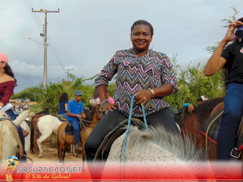 Cavalgada realizada em Nossa Senhora das Dores