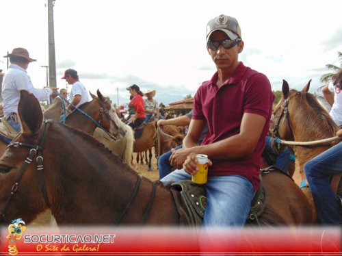 Cavalgada realizada em Nossa Senhora das Dores