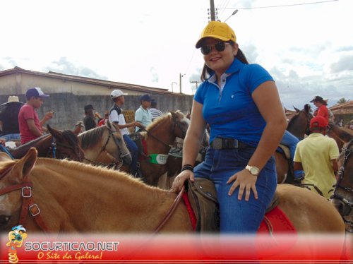 Cavalgada realizada em Nossa Senhora das Dores