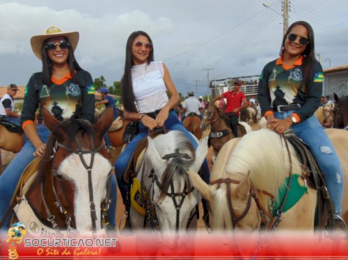 Cavalgada realizada em Nossa Senhora das Dores