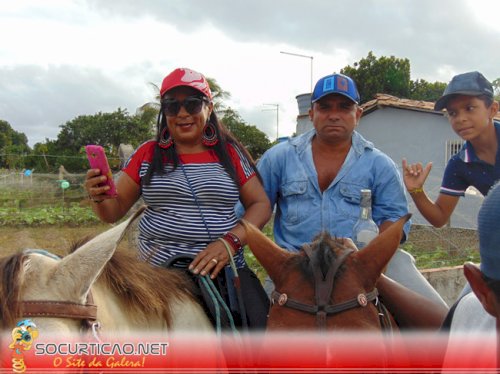 Cavalgada realizada em Nossa Senhora das Dores