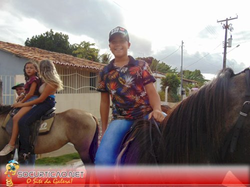 Cavalgada realizada em Nossa Senhora das Dores