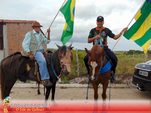 Cavalgada realizada em Nossa Senhora das Dores