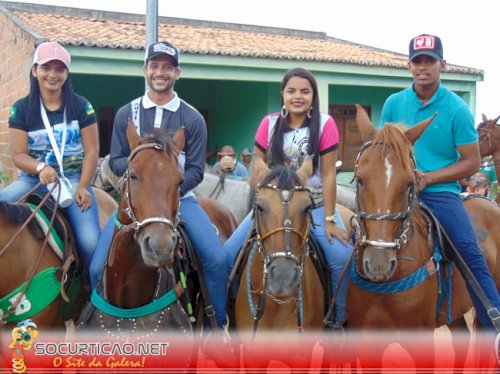 Cavalgada realizada em Nossa Senhora das Dores