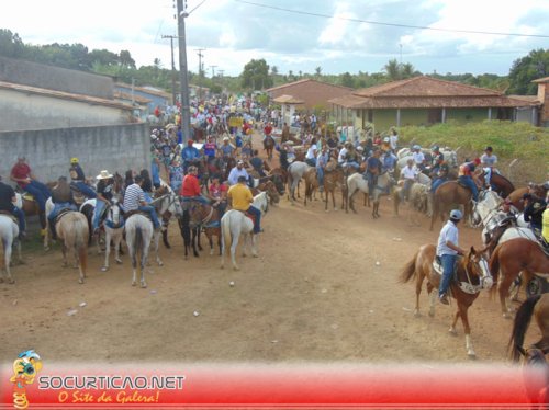 Cavalgada realizada em Nossa Senhora das Dores