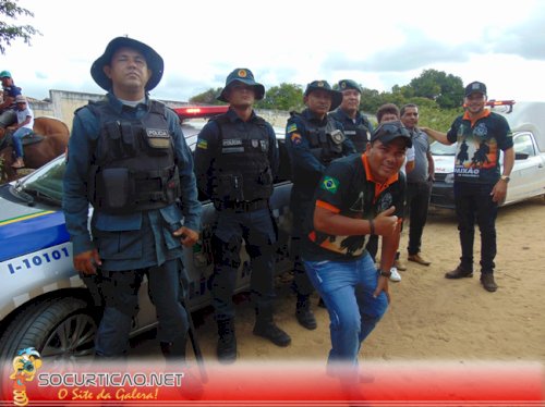 Cavalgada realizada em Nossa Senhora das Dores