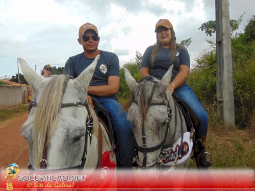 Cavalgada realizada em Nossa Senhora das Dores