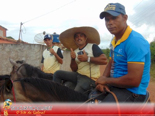 Cavalgada realizada em Nossa Senhora das Dores