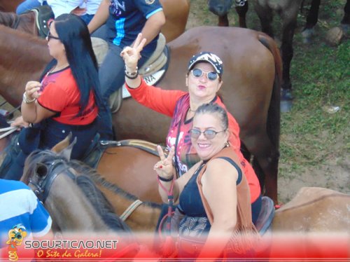 Cavalgada realizada em Nossa Senhora das Dores