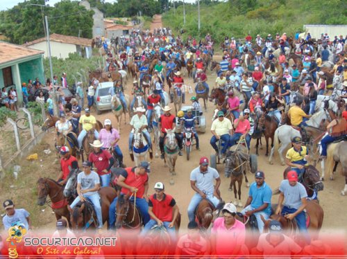 Cavalgada realizada em Nossa Senhora das Dores