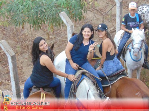 Cavalgada realizada em Nossa Senhora das Dores