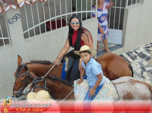 Cavalgada realizada em Nossa Senhora das Dores