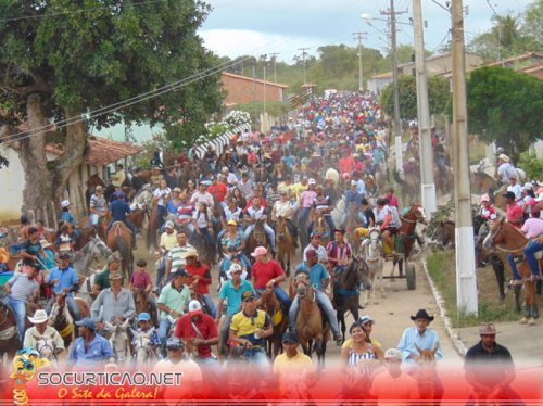 Cavalgada realizada em Nossa Senhora das Dores