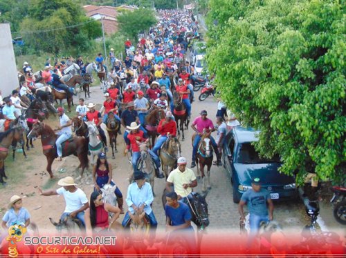 Cavalgada realizada em Nossa Senhora das Dores