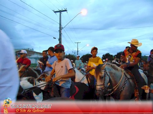 Cavalgada realizada em Nossa Senhora das Dores