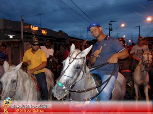 Cavalgada realizada em Nossa Senhora das Dores