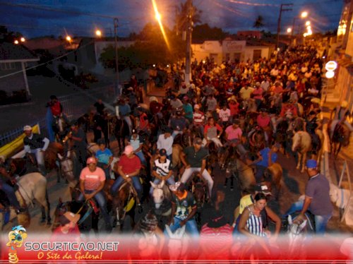 Cavalgada realizada em Nossa Senhora das Dores