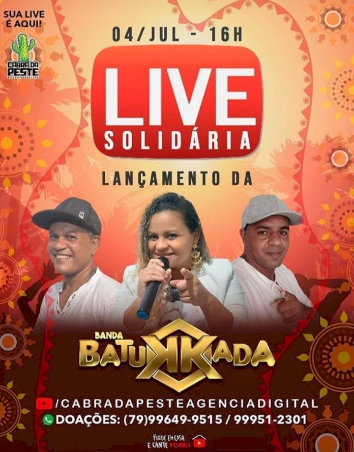 Final de semana chegou, confira as lives que agitarão sua quarentena dia 04