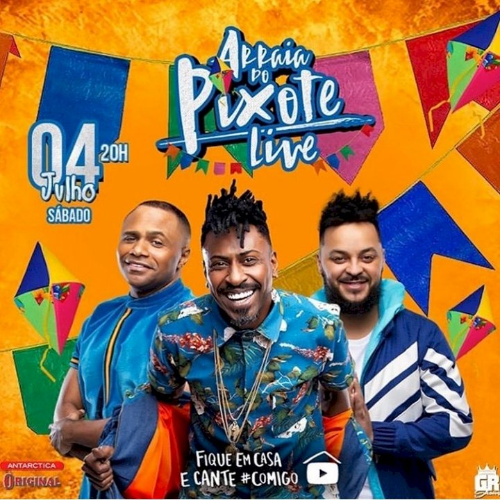 Final de semana chegou, confira as lives que agitarão sua quarentena dia 04