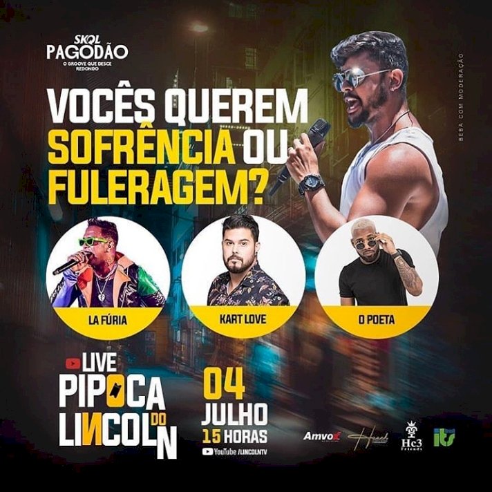 Final de semana chegou, confira as lives que agitarão sua quarentena dia 04